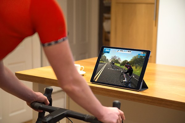 Zwift workout mode